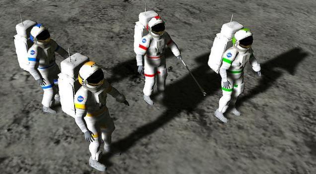 Moon World simulation. (Image courtesy Avatrian, Inc.)