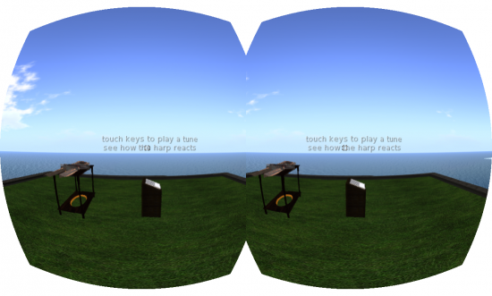 A view of how hovertext looks through the Rift, it seems to be larger and stay larger for a longer distance. (Image courtesy Ann Latham Cudworth.)