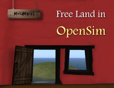 Free Land in OpenSim cover