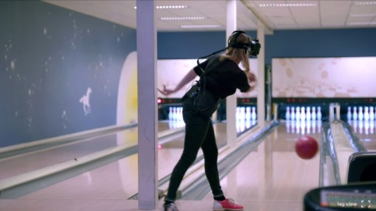 Oculus Rift ad bowling