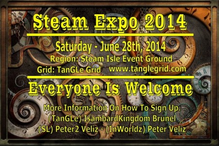 Tangle Grid steam expo poster