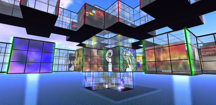 The Metaverse Museum in OpenSim. (Image courtesy Museo del Metaverso.)