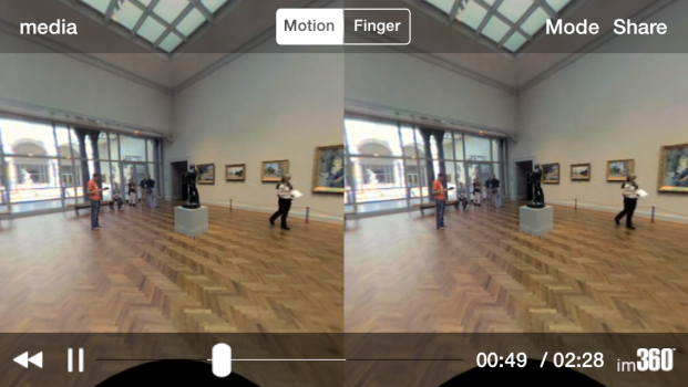 The im360 app has a tour of the Art Institute of Chicago.