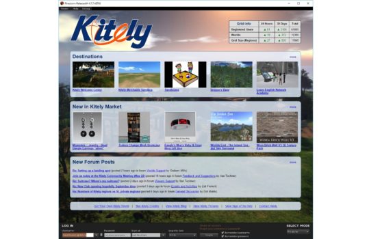 New Kitely login screen. (Image courtesy Kitely.)